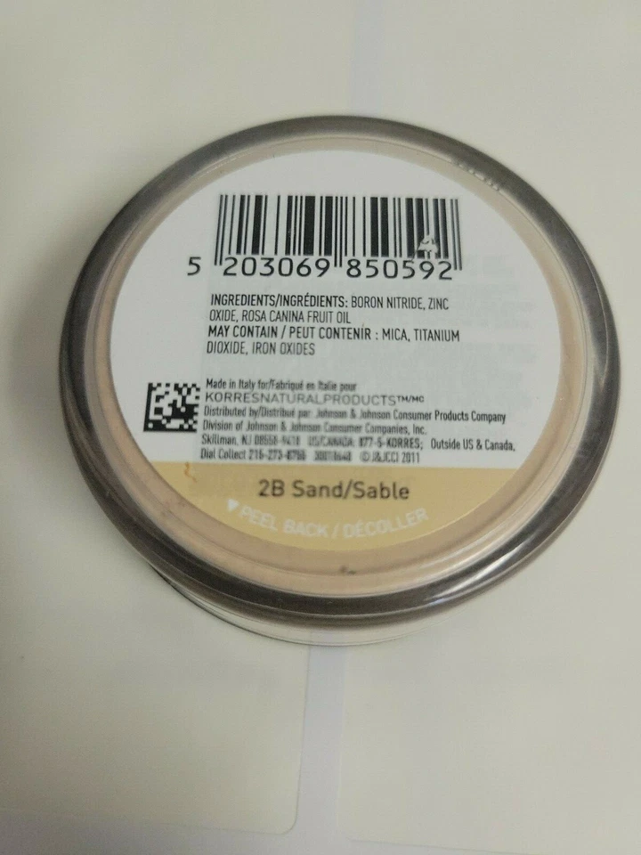 Base mineral Korres Wild Rose, 0,26 oz, você escolheu a sombra - Imagem 3 de 4