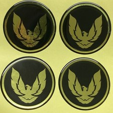 1982-1992 Gold Firebird Trans Am Wheel Center Cap Emblems Decals 1982-1992 Gold Firebird Trans Am Wheel Center Cap Emblems Decals