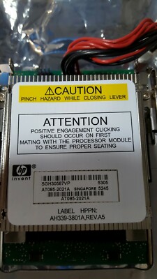 HP AT105A i4 9540 8 CORE 2.13 GHZ PROCESSOR FOR rx2800 i4 SERVER
