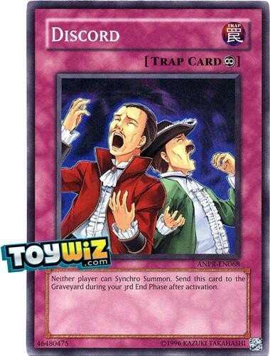 YuGiOh Ancient Prophecy Super Rare Discord ANPR-EN068 | eBay