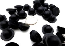 5/16" Push-In Hole Fit Rubber Stem Pad Grommet Bumper Fit 1/16" Panel, 9/16" Pad