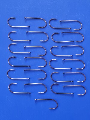Größe 1/0 Mustad Bronze 25er Pack Uptide Wikinger Meeresangeln Köderhaken 79515BR 