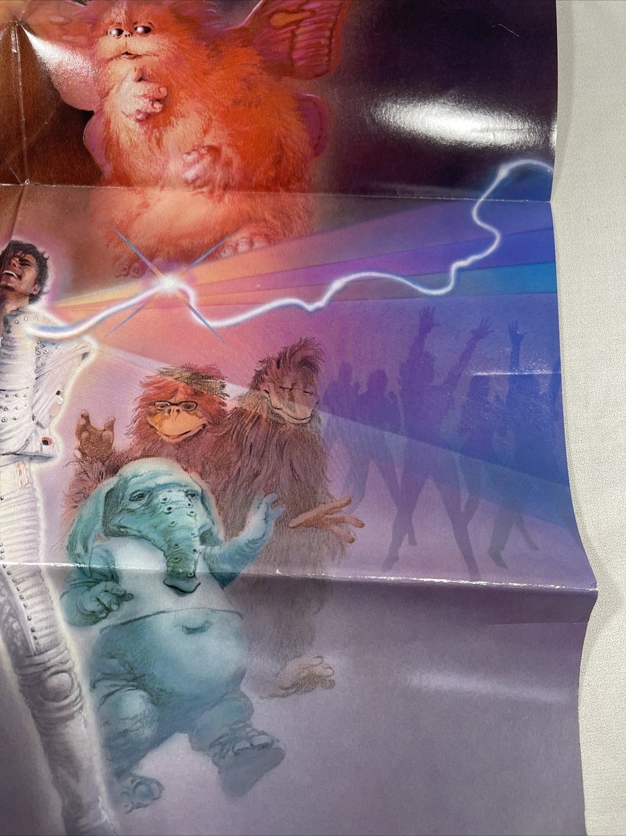 Michael Jackson Captain EO 1986 Original Music Movie Poster