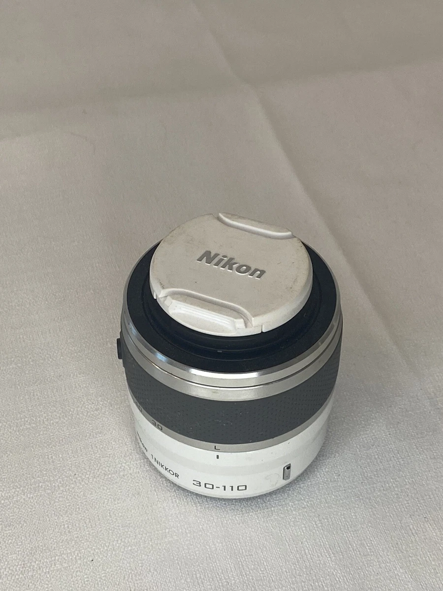 Nikon Nikon 1 NIKKOR VR 30-110mm f/3.8-5.6 White Telephoto Zoom Lens