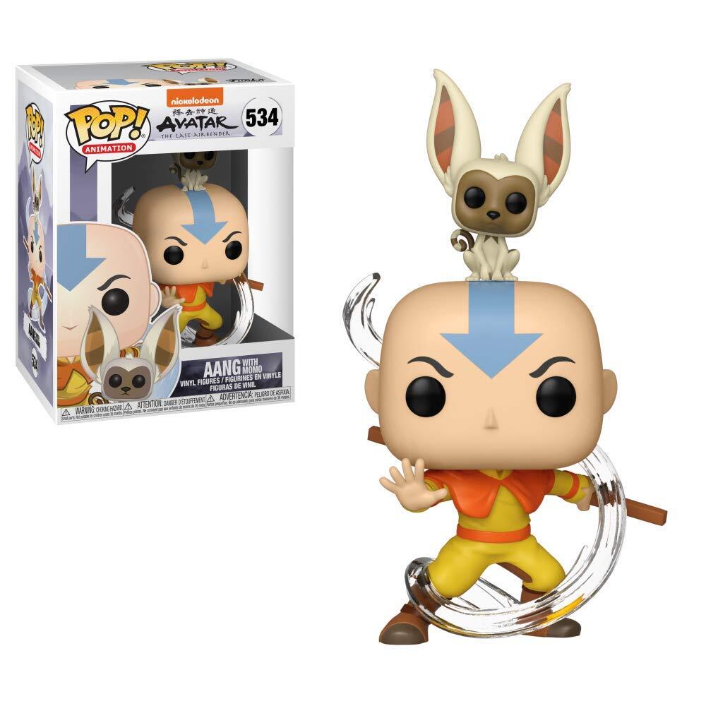 Thumbnail - Funko Pop Animation: Avatar - Aang Mit Momo Vinyl Figur