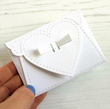 Love Heart Envelope Metal Cutting Dies Scrapbooking Card Making Album Embossing