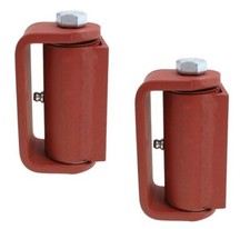 Liftmaster 2100P Standard Gate Hing e Flat Mount, Both Sides (Prime Coated) Pair