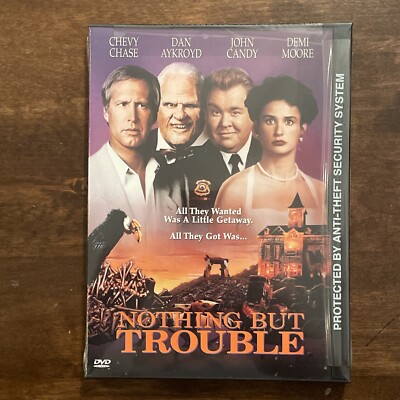 NOTHING BUT TROUBLE (NEW/SEALED DVD). Demi Moore, John Candy, Dan