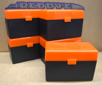 5 x Berrys 410 Ammo Box 270 Win;30-06 Springfield 50Rd Orange/Black  (Berry MFG)