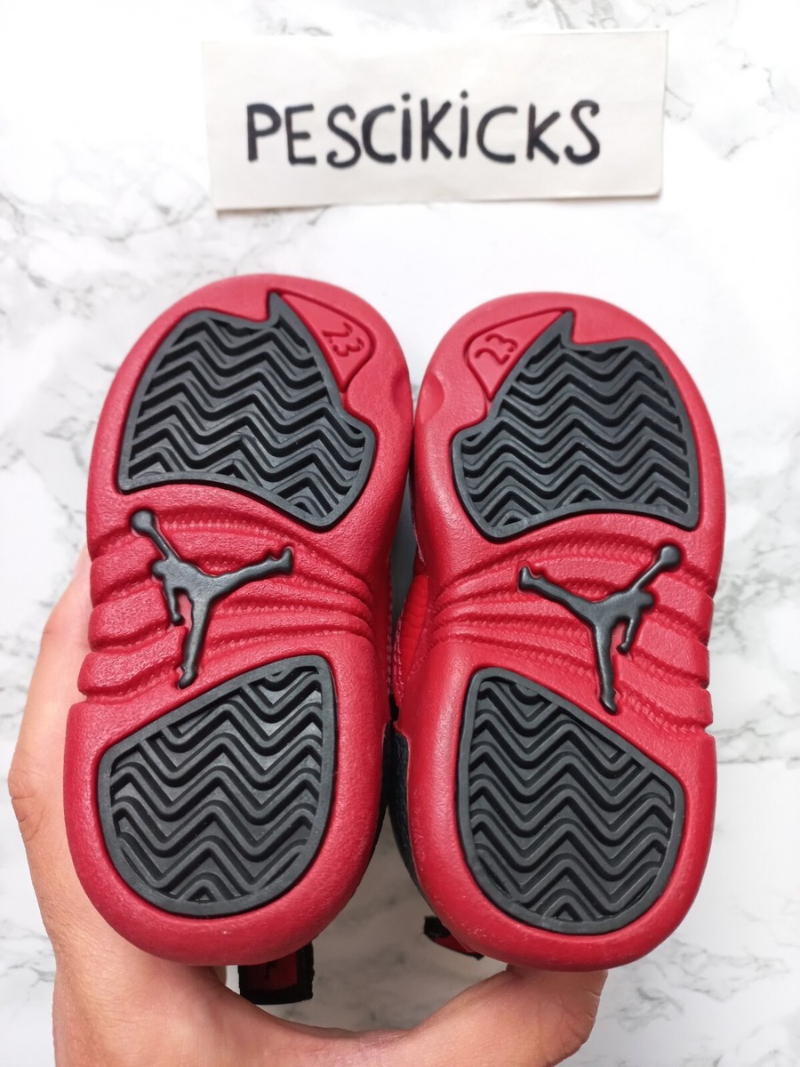 Nike Air Jordan 1996 XII Flu Game OG Vintage Sample 5 C Baby 12 | eBay