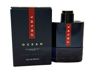 PRADA LUNA ROSSA OCEAN 0.3oz / 9ml EDP MINI NEW IN BOX | eBay