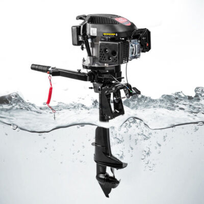 HANGKAI 6HP 4 Stroke Heavy Duty Outboard Motor Boat Engine TCI Air Cooled System