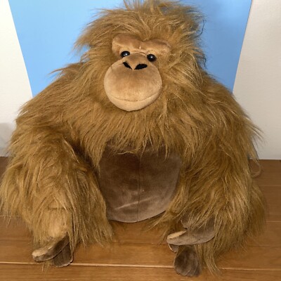 E&J Classic Monkey Ape Gorilla Orangutan Prima Collection Plush Realistic Stuffe