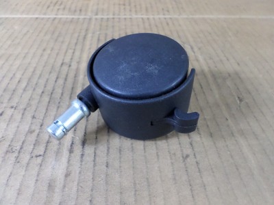McMaster Carr 22757T14 Black Nylon Swivel Locking Double Caster Wheel