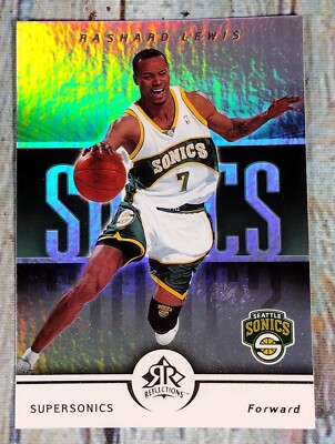 Rashard Lewis Seattle Supersonics 2005 Upper Deck NBA Reflections #90