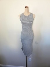 Bar III Bodycon Striped Dress Size Small