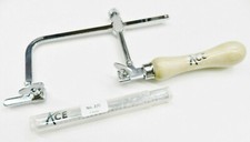 Jewelers Saw Frame 3" & 144 Saw Blades # 2/0 Jewelry Making Repair Sawframe Set