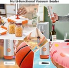 LAUDTEC 2-in-1 Handheld Vacuum Sealer for Food Storage Bags and Mason Jars  — photo 6