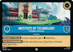 Institute of Technology 170/204 Azurite Sea Lorcana