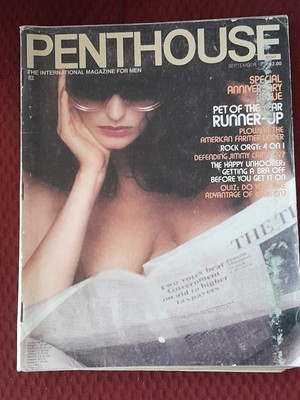 Vintage Penthouse Magazine   September 1978   Men s Adult Interest   Retro 70s