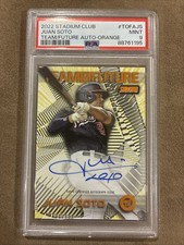 2022 Topps Stadium Club - Team of the Future Juan Soto #TOF-16 AUTO 4/5 - PSA 9