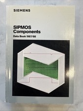 Siemens SIPMOS Components Data Book 1987/88 Vintage Rare Product Service Guide