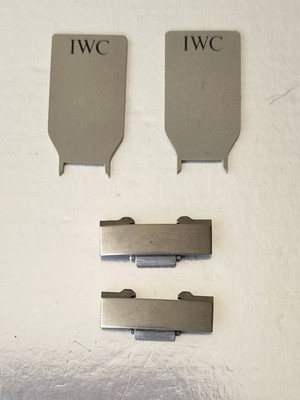 2 x IWC Porsche Design Links (19mm x 5mm) Titan Ocean 500 & Bracelet sizing Tool