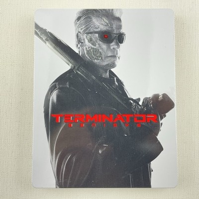 Terminator Genisys Steelbook Blu-Ray Movie T5 Metal Case Region B Australian VGC