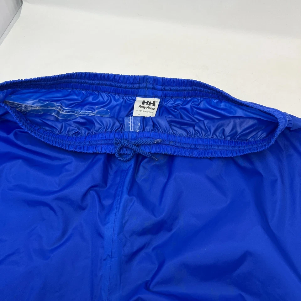 Pantalones de lluvia Helly Hansen para hombre talla XL azul real empacables impermeables senderos Foto 3 de 4