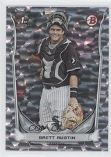 2014 Bowman Draft Silver Ice Brett Austin #DP104 1h5