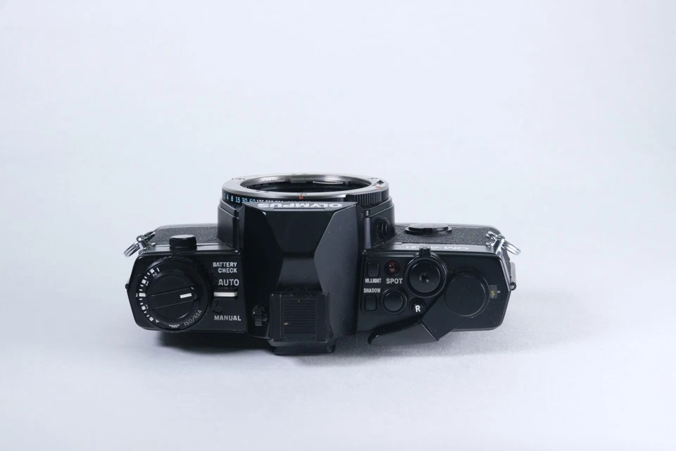 Olympus OM-4 Ti Schwarz 35mm Analoge SLR Kamera #1198130 - Bild 4 von 4