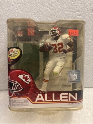 McFarlane Marcus Allen Kansas City Chiefs White Jersey Series 27 Silver 512/1000