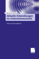 Anja Hucke | Aktuelle Entwicklungen Im Unternehmensrecht | Taschenbuch | Deutsch