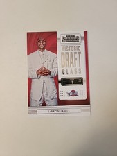 2022-23 Contenders Basketball LeBron James Historic Draft Class Insert SD9961
