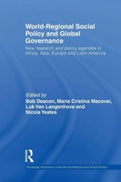 Bob Deacon (U. A.) | World-Regional Social Policy And Global Governance | Buch