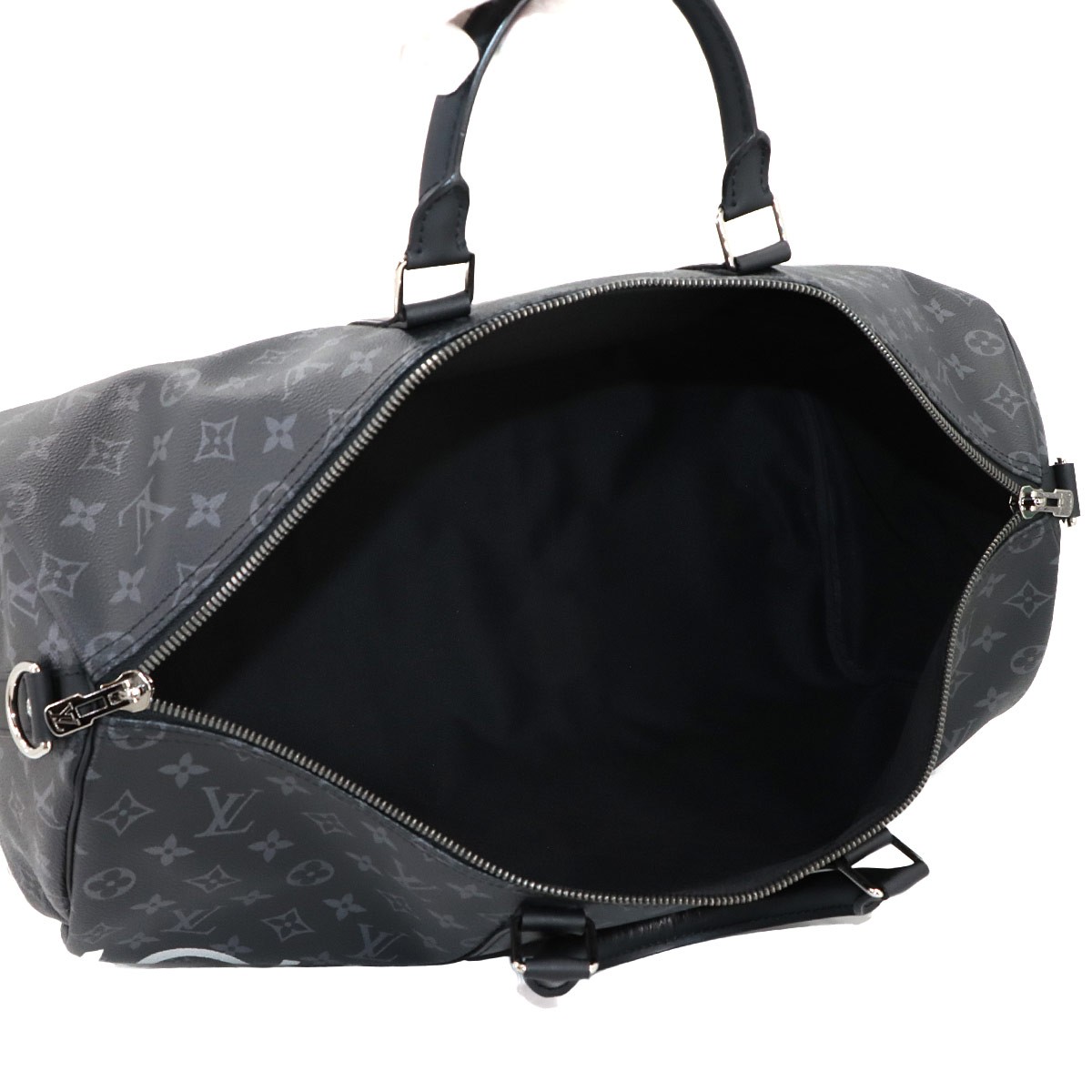 LOUIS VUITTON Monogram eclipse split Keepall Band… - image 6