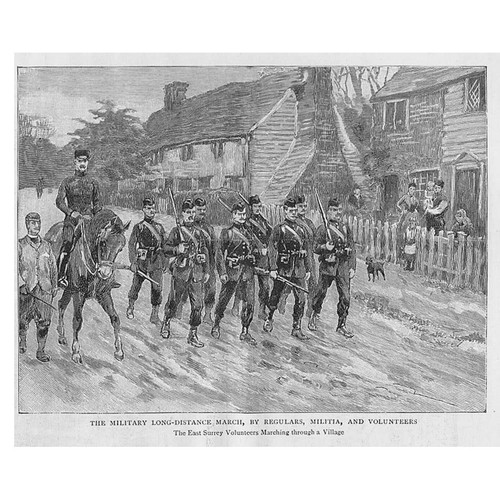 Explosion on Board SS Norcross while Anchored at Honfleur - Antique Print 1892