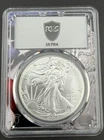 2025 (P) American Silver Eagle Dollar PCGS ULTRA MS70 STAR PRIVY Flag Core MS 70