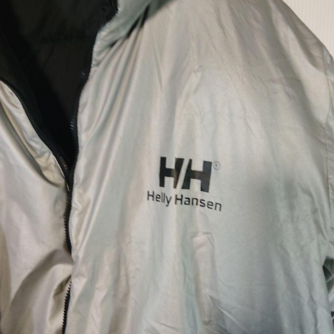 Helly Hansen 90s Reversible Down Jacket Black Sil… - image 8