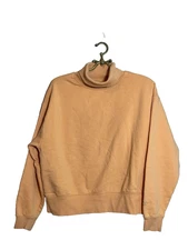 CALIA BY CARRIE UNDERWOOD light orange turtleneck sweatshirt size M Womens