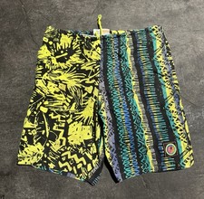 Vintage 80s 90s Ocean Pacific Shorts Swim Trunks AOP Surf Skate OP Lined Mens M