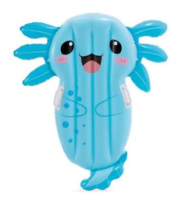 Intex Axolotl Inflatable Pool Float Ride-On with Handles, 46in x 42in Kids...
