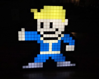 PDP Pixel Pals - Fallout Boy 4 Vault Boy Light Up Figure Display - 2017