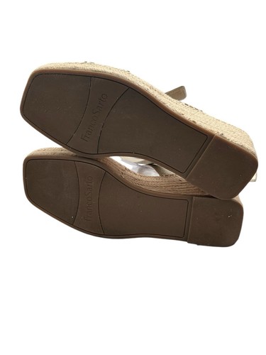 Franco Sarto L-Carezza Gold Espadrilles Size 8.5 Retail $99 - Zdjęcie 9 z 12