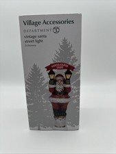 Dept 56 Village Accessories VINTAGE SANTA STREET LIGHT 2020 NIB 0220ST01