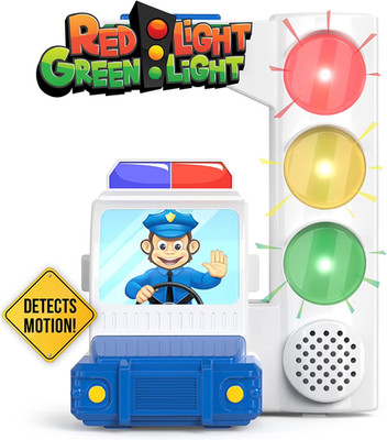 Red Light Green Light Game with Motion Sensing | 1+ Players | Gift for Kids & To