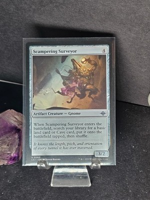 Scampering Surveyor MTG LCI #260 Artifact Creature Gnome RAMPS FOR LANDS & CAVES