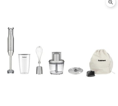 Cuisinart  Variable Speed Immersion Blender with Food Processor New