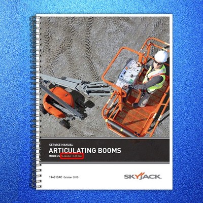 SKYJACK SJ46AJ SJ51AJ Articulating Boom Service Manual 2015, FOLDOUTS