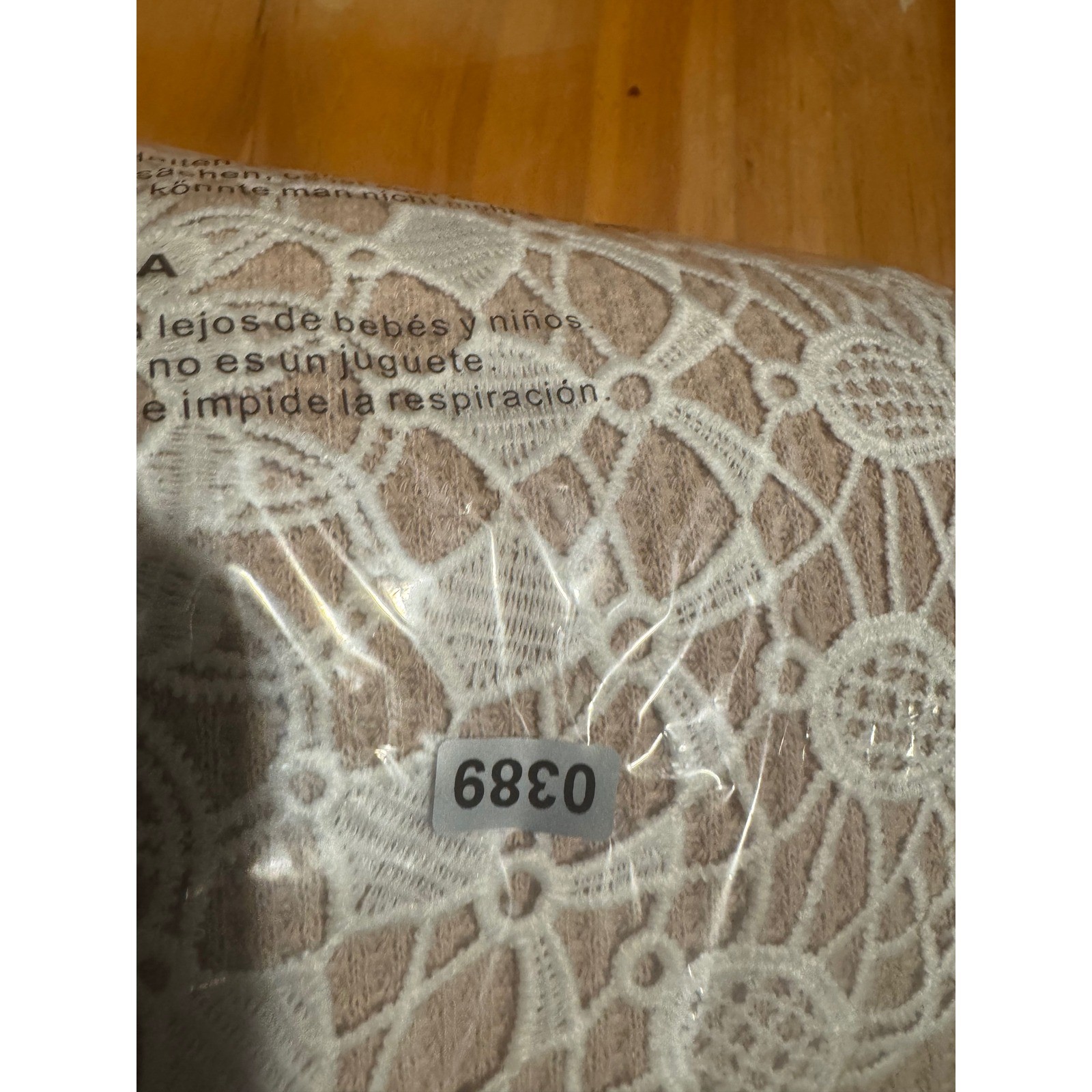 POL Large Patchwork button down top Blush Cream W… - image 15